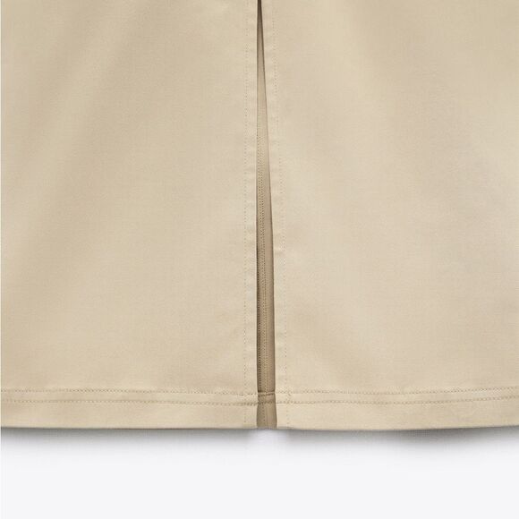 Zara STRAIGHT CUT MIDI SKIRT - Picture 7 of 9